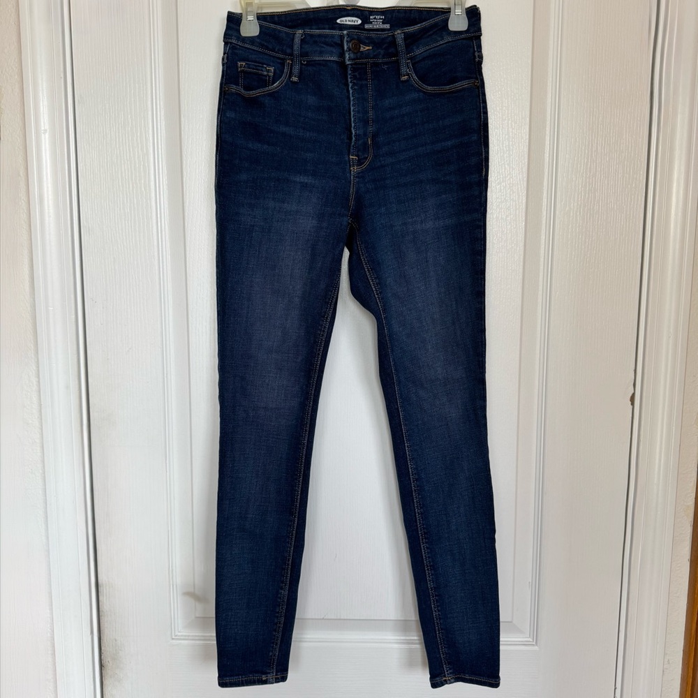 Old Navy Women's Deep Indigo Skinny Jeans